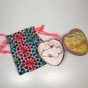 Brighton kiss and tell ankle bracelet